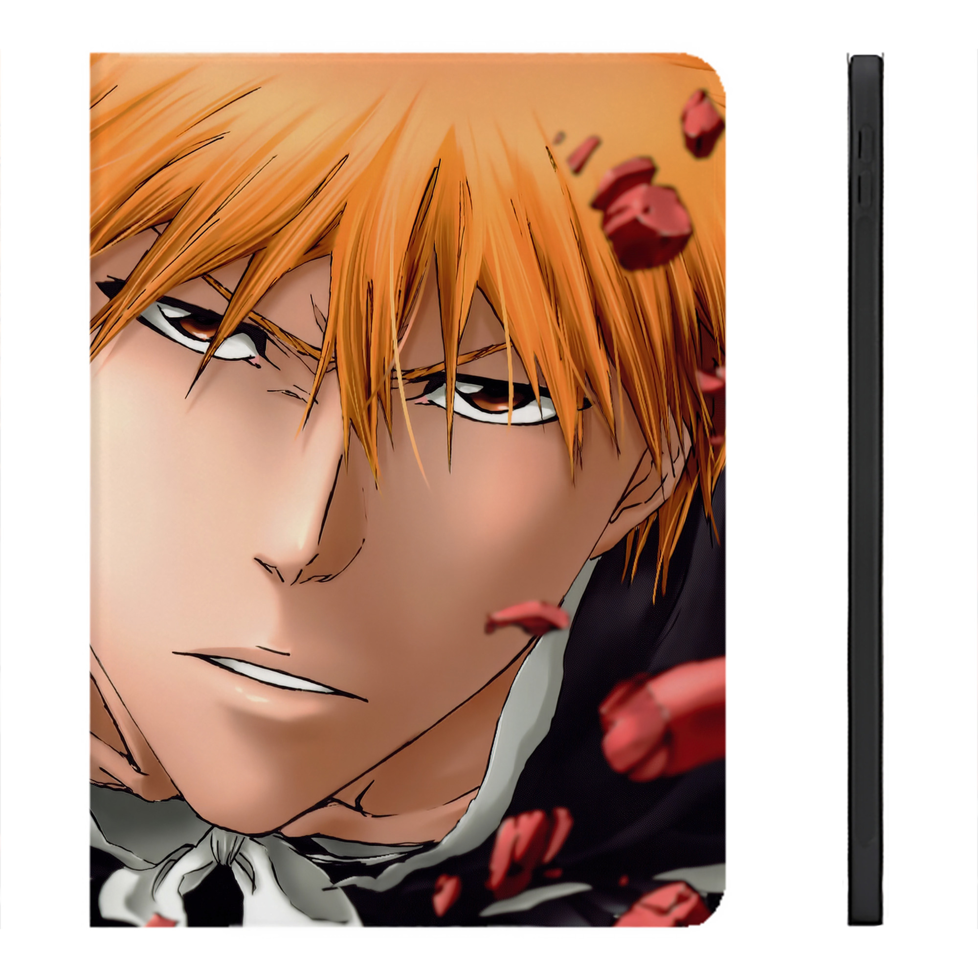 （画像用） ブリーチ BLEACH IPadケース ペンホルダー付き ブックスタイルデザイン